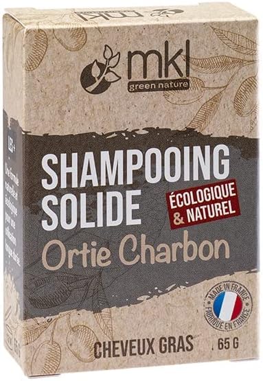mkl green nature - shampoing solide cheveux gras
