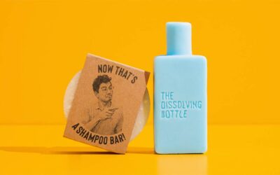 “The Dissolving Bottle” La révolution des bouteilles de shampoing solubles
