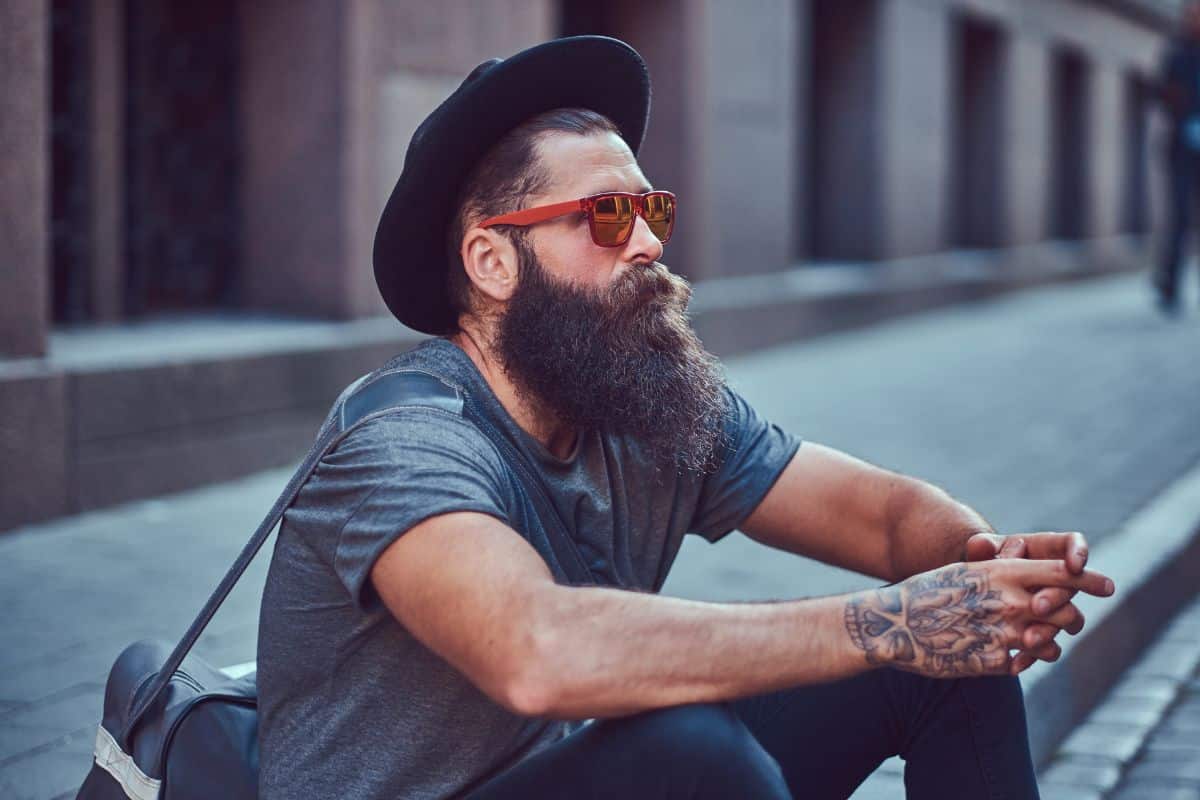 barbe hipster homme