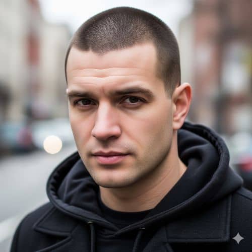 coupe buzz cut - burr cut