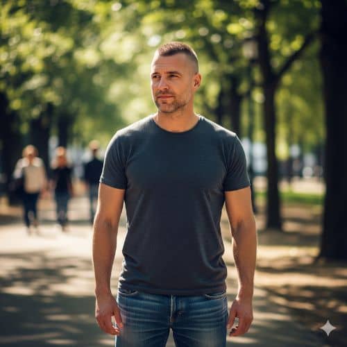 coupe buzz cut - crew cut