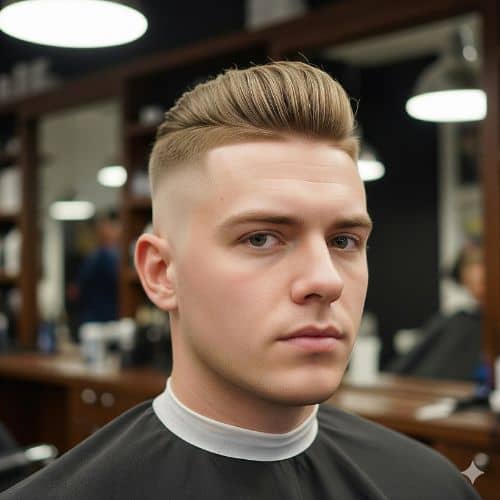 coupe buzz cut - hight and tight