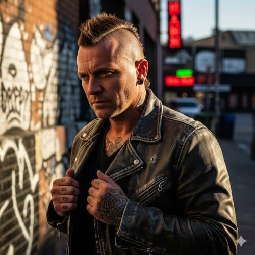 coupe buzz cut - mohawk buzz cut