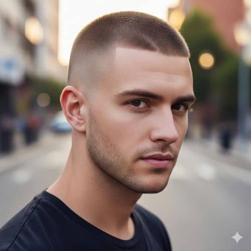 coupe buzz cut - skin fade buzz cut