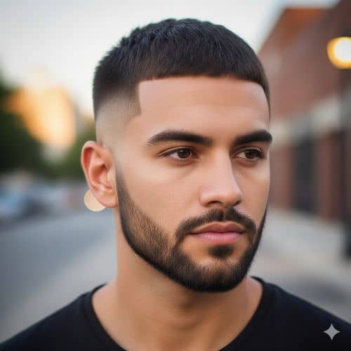 coupe buzz cut - temple fade
