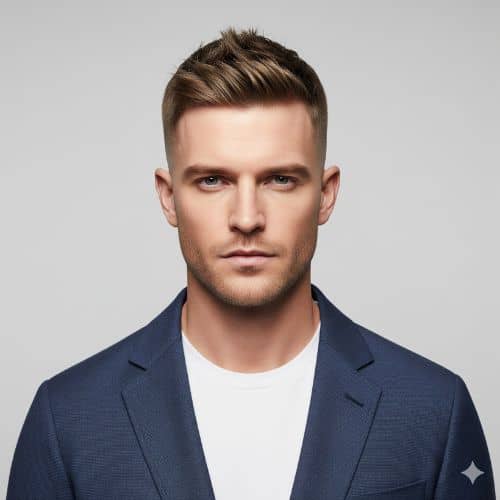 coupe buzz cut - textured top buzz cut