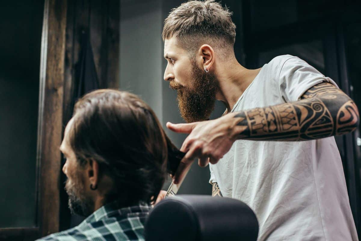 couper cheveux longs homme