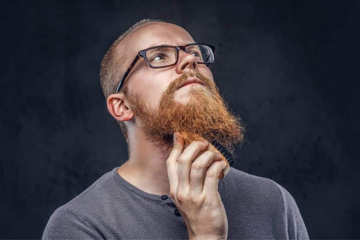 brosse à barbe homme