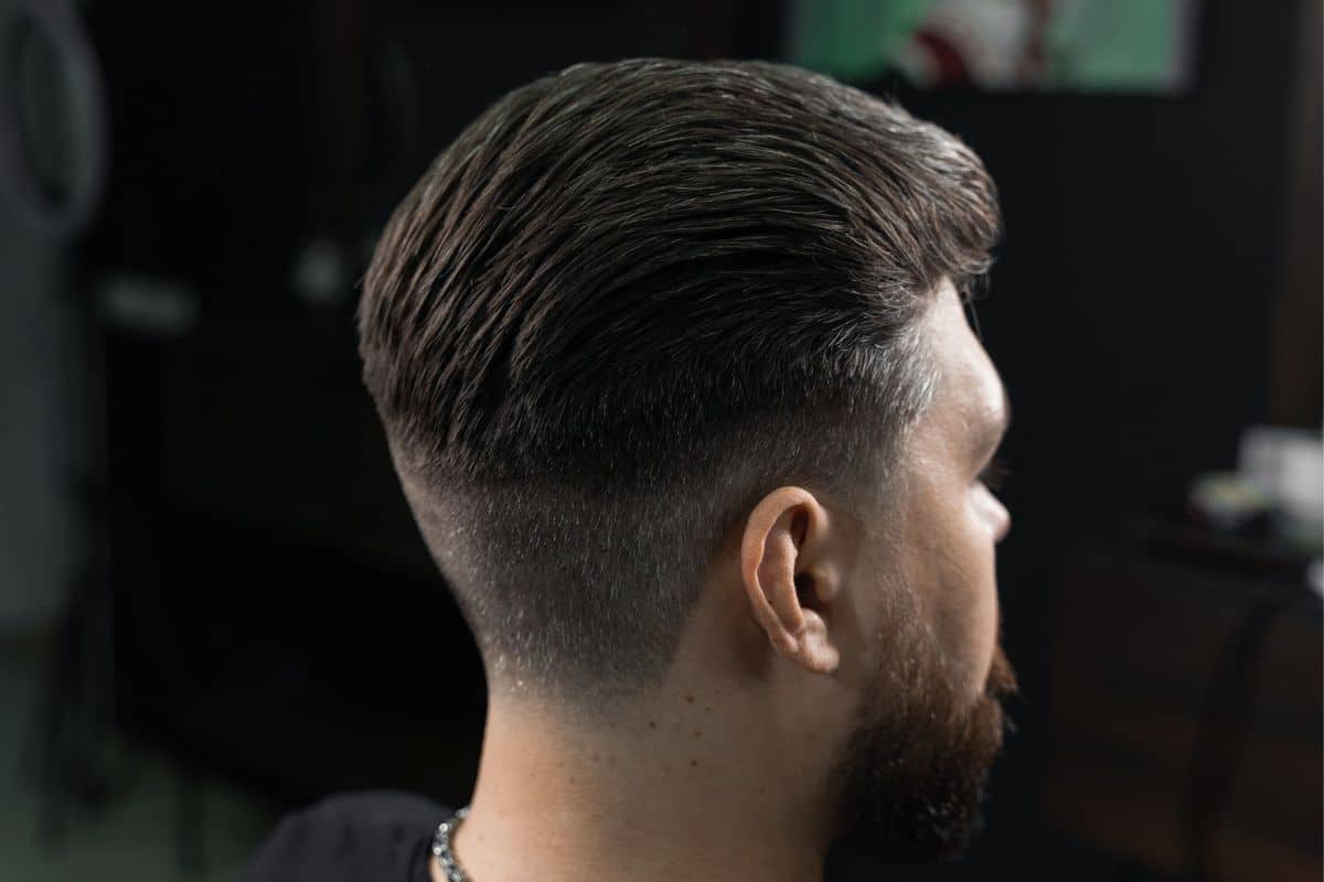 blowout taper fade homme
