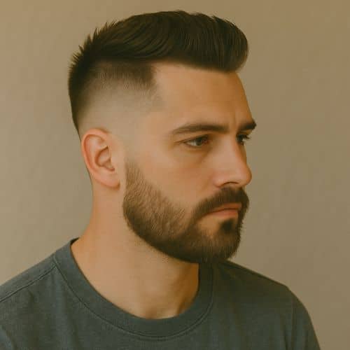 coupe de cheveux - low fade taper déconnecté