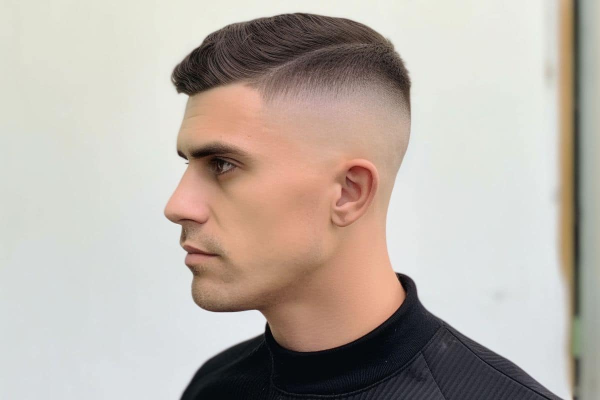 exemple high fade homme