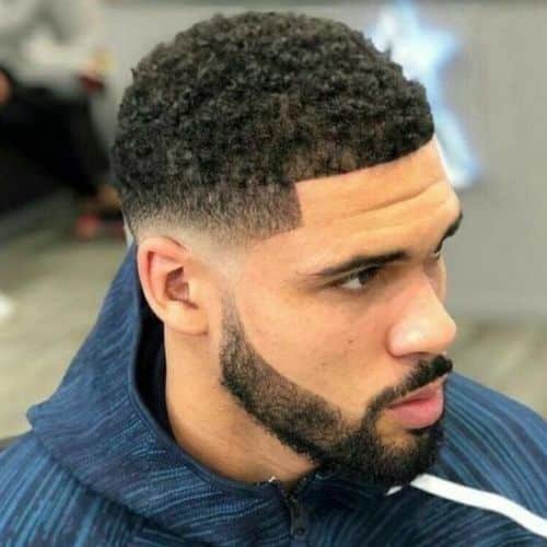 coupe de cheveux homme short afro