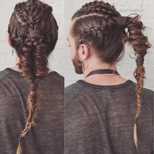 viking braids