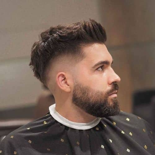 faux hawk coiffure homme