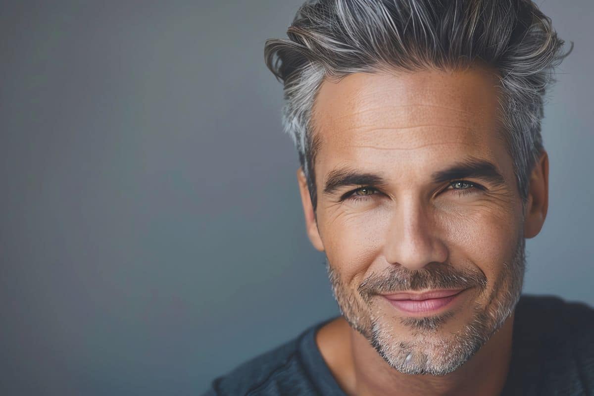 pourquoi les cheveux des hommes deviennent gris