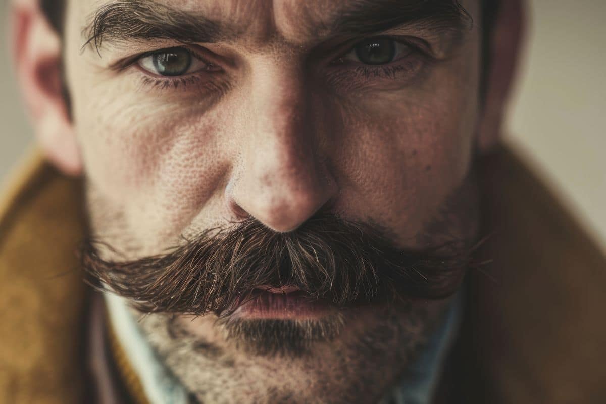 Les styles de moustache rétro