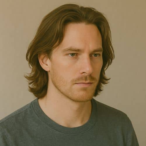 coupe de cheveux visage en forme de coeur - coiffure mi-longue dégradée