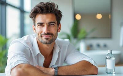 Des cheveux homme moins gras et plus frais ! L’eau micellaire est-elle la solution miracle ?