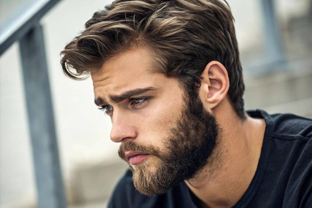 type de cheveux homme - test