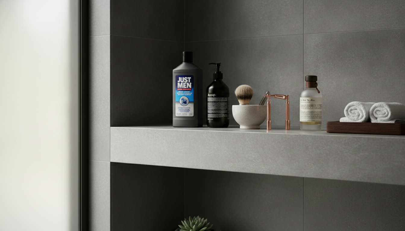 découvrez notre avis complet sur le shampooing just for men pour homme 2026, avec des conseils d'utilisation pour des cheveux renforcés et une coloration naturelle.